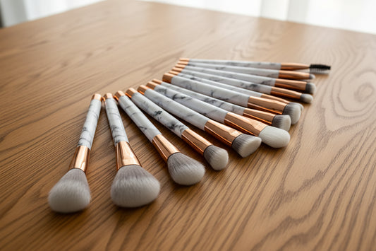Marble Makeup Brush Set